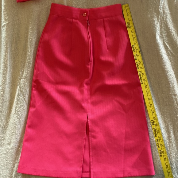 Vintage Blazer & Pencil skirt size Jr 3 - Picture 8 of 13